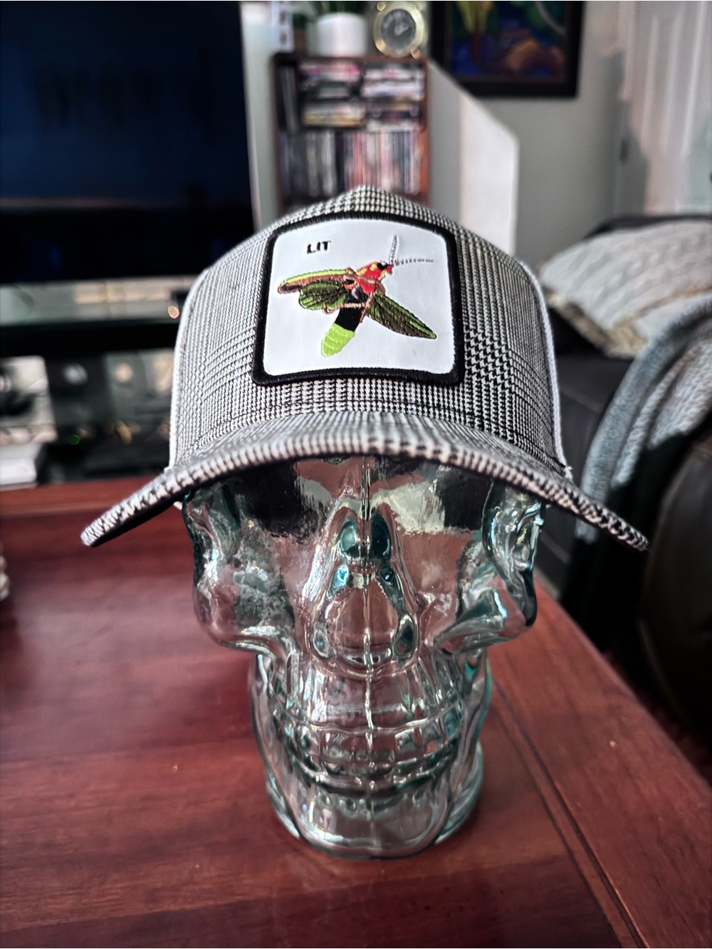 Goorin Bros. “Luxury Moon Firefly” Lit. Trucker Hat. Mesh SnapBack. NWT